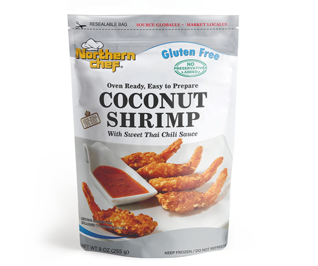 is coconut shrimp gluten free
