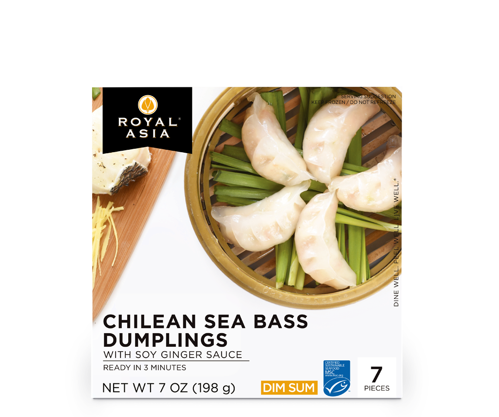 Chilean Sea Bass Dumplings