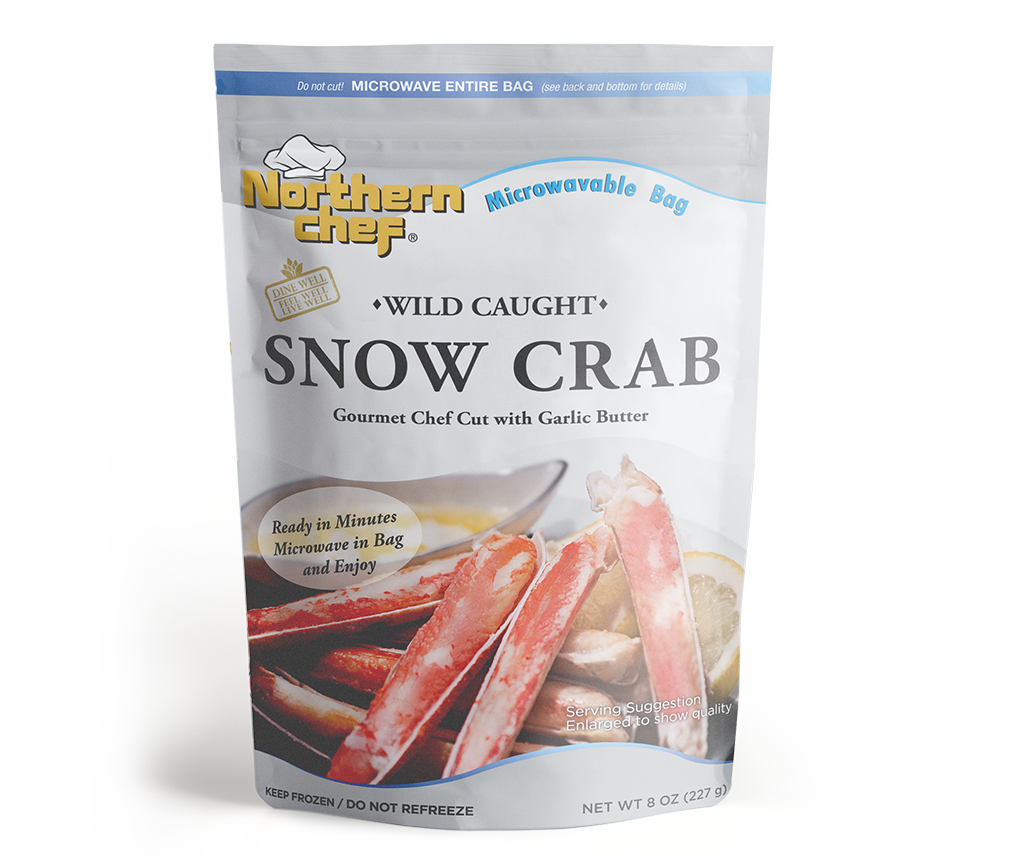 Snow Crab with Garlic Butter