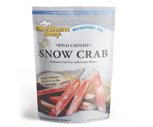 Snow Crab with Garlic Butter